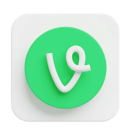 Free Vine  3D Logo
