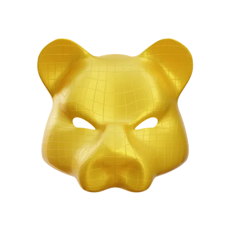 Free VIP-Tigermaske  3D Illustration