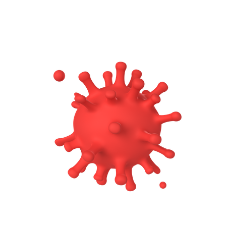 Free Vírus  3D Icon