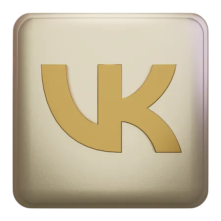 Free Vkontakte  3D Icon