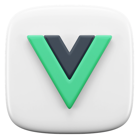 Free Vue  3D Icon