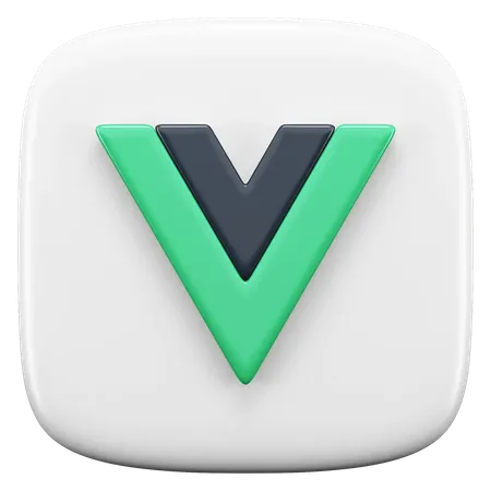 Free Vue  3D Icon