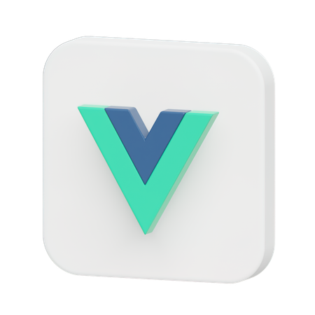 Free Vue Logo  3D Icon