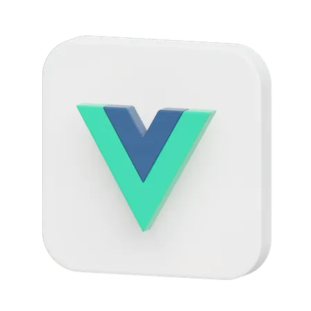Free Vue Logo  3D Illustration
