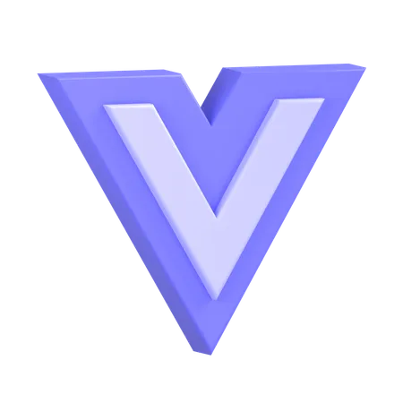 Free Vuejs  3D Icon