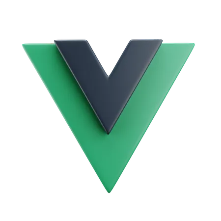 Free VueJS  3D Logo
