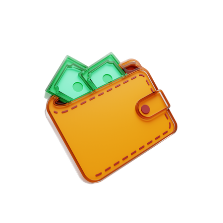 Free Wallet  3D Icon
