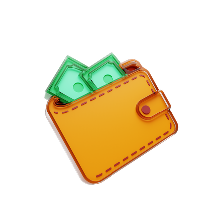 Free Wallet  3D Illustration