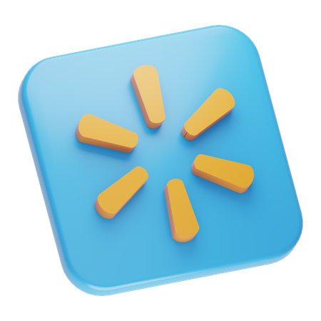 Free Walmart  3D Icon