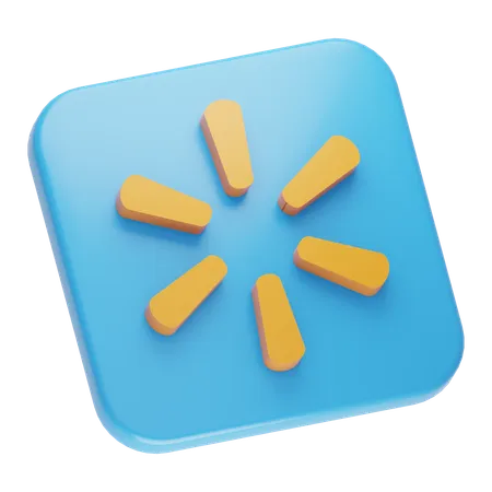 Free Walmart  3D Icon