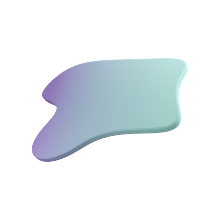 Free Wavy Visual Abstract  3D Icon