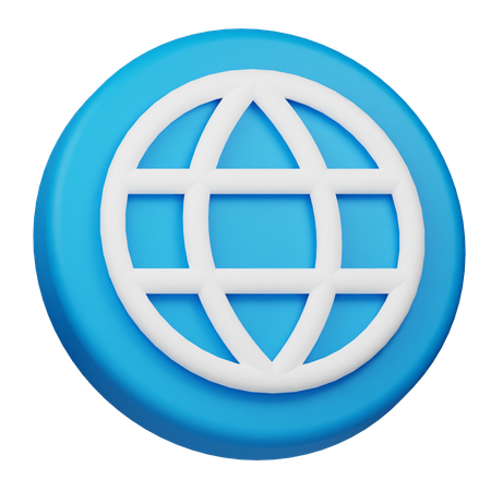 Free Website  3D Icon