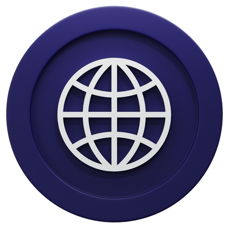 Free Website  3D Icon