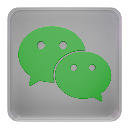 Free Wechat  3D Icon