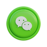 graphics of wechat logo