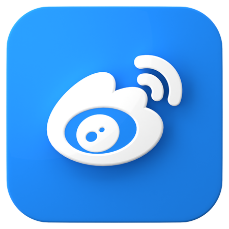 Free Weibo  3D Icon