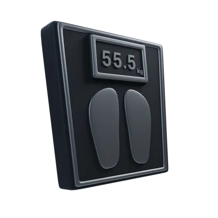 Free Weighing Scale  3D Illustration