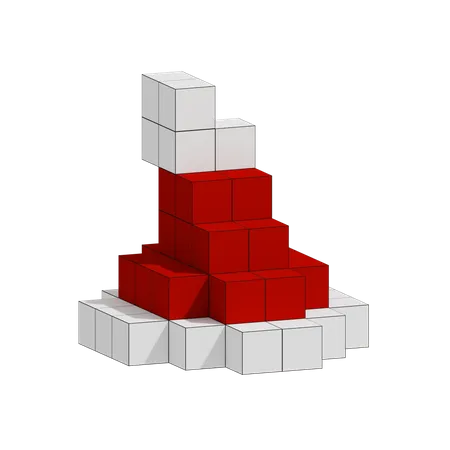 Free Weihnachtsmütze  3D Icon