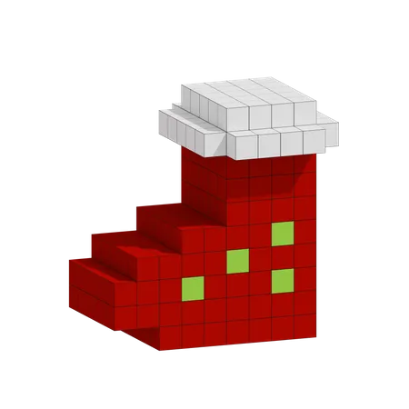 Free Weihnachtssocke  3D Icon