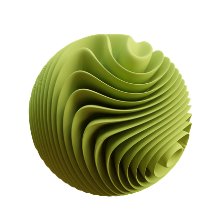 Free Welle kugel  3D Icon