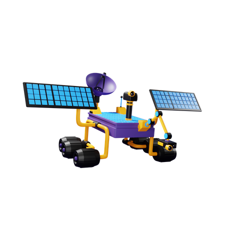 Free Weltraumrover  3D Illustration