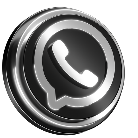 Whatsapp Logo Icon 3D Model By Mohfakhry, Whatsapp Photos