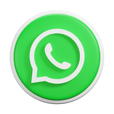 Free WhatsApp  3D Icon