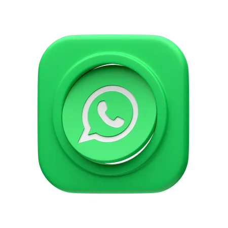 Free WhatsApp  3D Icon