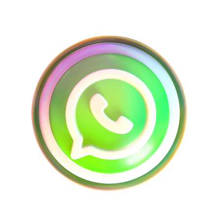 Free ワッツアップ  3D Icon
