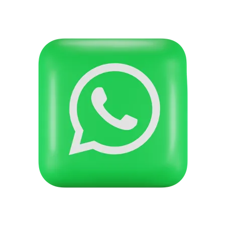 Free WhatsApp  3D Logo