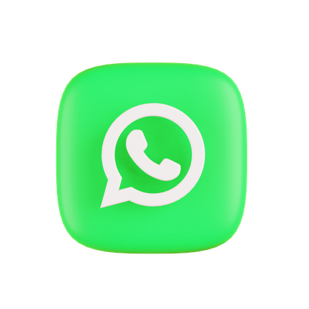 Free WhatsApp  3D Icon