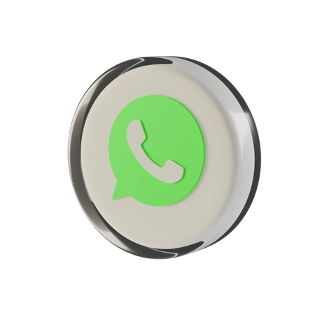 Free Whatsapp  3D Icon