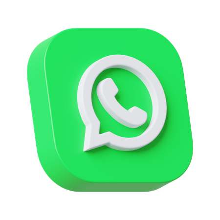 Free Whatsapp  3D Icon