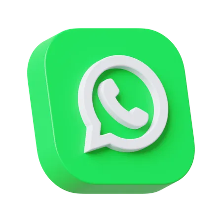 Free Whatsapp  3D Icon