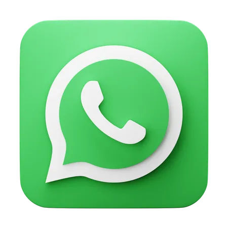 Free Whatsapp  3D Icon