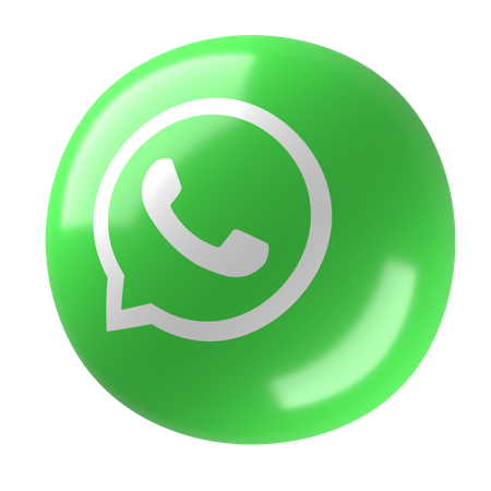 Free Whatsapp  3D Icon