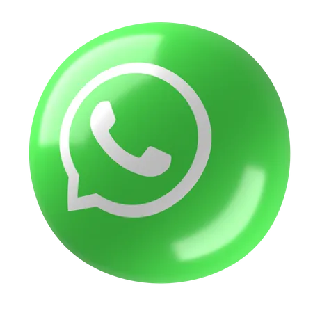 Free Whatsapp  3D Icon