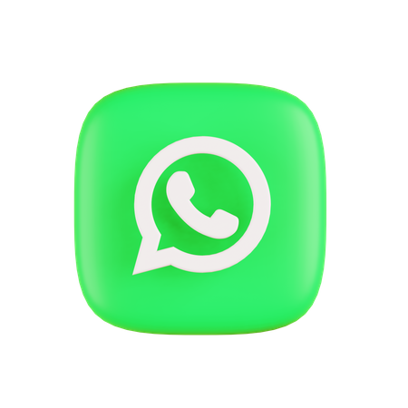 Free WhatsApp  3D Icon