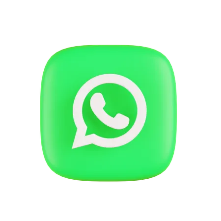 Free WhatsApp  3D Icon