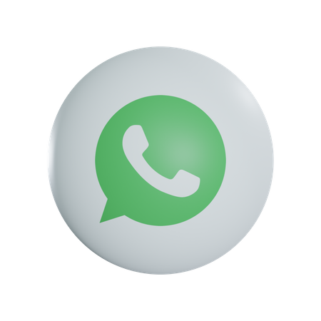 Free Whatsapp  3D Icon