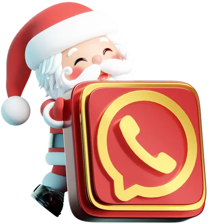 Free Whatsapp  3D Icon