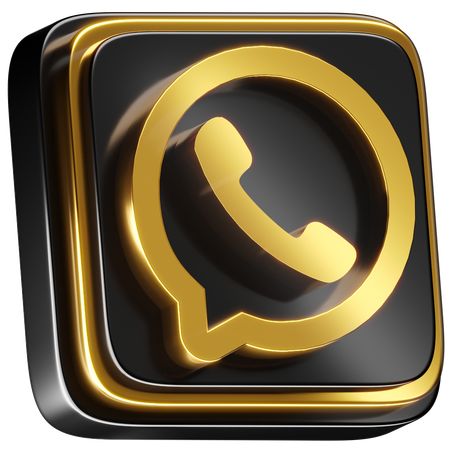 Free Whatsapp  3D Icon