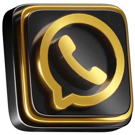 Free Whatsapp  3D Icon