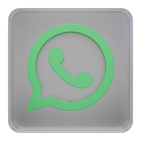 Free Whatsapp  3D Icon