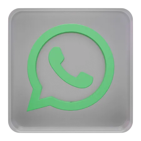 Free Whatsapp  3D Icon