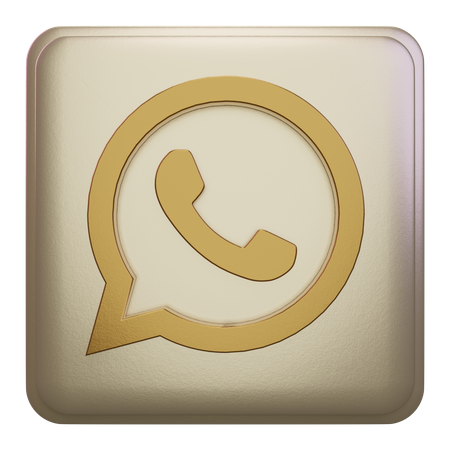 Free Whatsapp  3D Icon