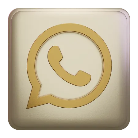 Free Whatsapp  3D Icon