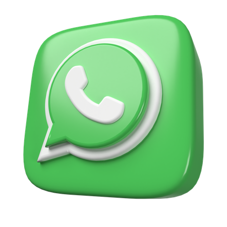 Free Whatsapp  3D Icon