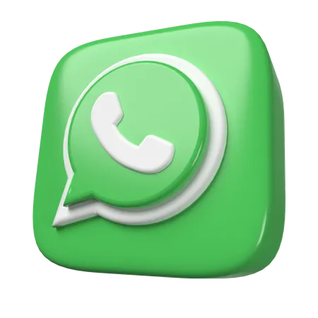 Free Whatsapp  3D Icon