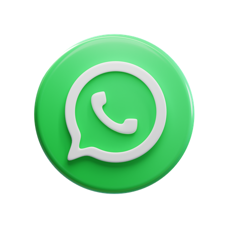 Free Whatsapp  3D Icon